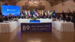 Participarea Președintelui României, Klaus Iohannis la Summitul Formatului București 9 (B9) de la Riga, Republica Letonia