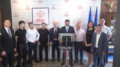 Conferință de presă organizată de Partidul Social Democrat European cu tema „Anunțuri importante pentru viitorul țării”