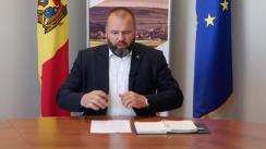 Secretarul de stat al Ministerului Agriculturii și Industriei Alimentare, Vasile Șarban, prezintă raportul Comisiei de licențiere a importului de cereale și semințe de floarea soarelui