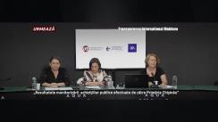 Conferință de presă organizată de Transparency International-Moldova cu tema „Lansarea raportului „Rezultatele monitorizării  achizițiilor publice efectuate de către Primăria Chișinău, subdiviziunile acesteia și întreprinderile municipale”