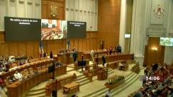 Ședința comună a Senatului și Camerei Deputaților României din 25 iunie 2024