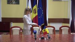 Conferință de presă susținută de conducerea Primăriei Chișinău pe subiectul delapidării bunurilor proprietate municipală prin scheme frauduloase