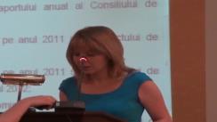 Discursul președintelui CSM, Alina Ghica, în cadrul Congresului Avocaților