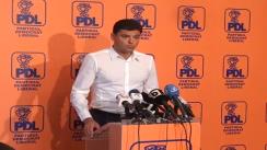 Conferință de presă susținută de vicepreședintele PDL. Cristian Boureanu