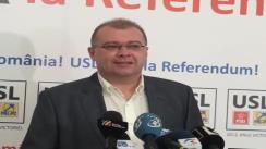 Conferință de presă susținută de secretarul general adjunct al PNL, Dan Mihalache