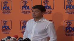 Conferință de presă susținută de vice-președintele PDL, Cristian Boureanu