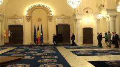 Ceremonia de depunere a jurământului de învestitură a noilor miniștri din Guvernul României