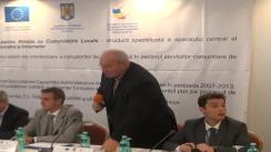 Conferința de prezentare a stadiului proiectului cu tema „Dezvoltarea unui sistem de monitorizare a indicatorilor de performanță în sectorul serviciilor comunitare de utilități publice”