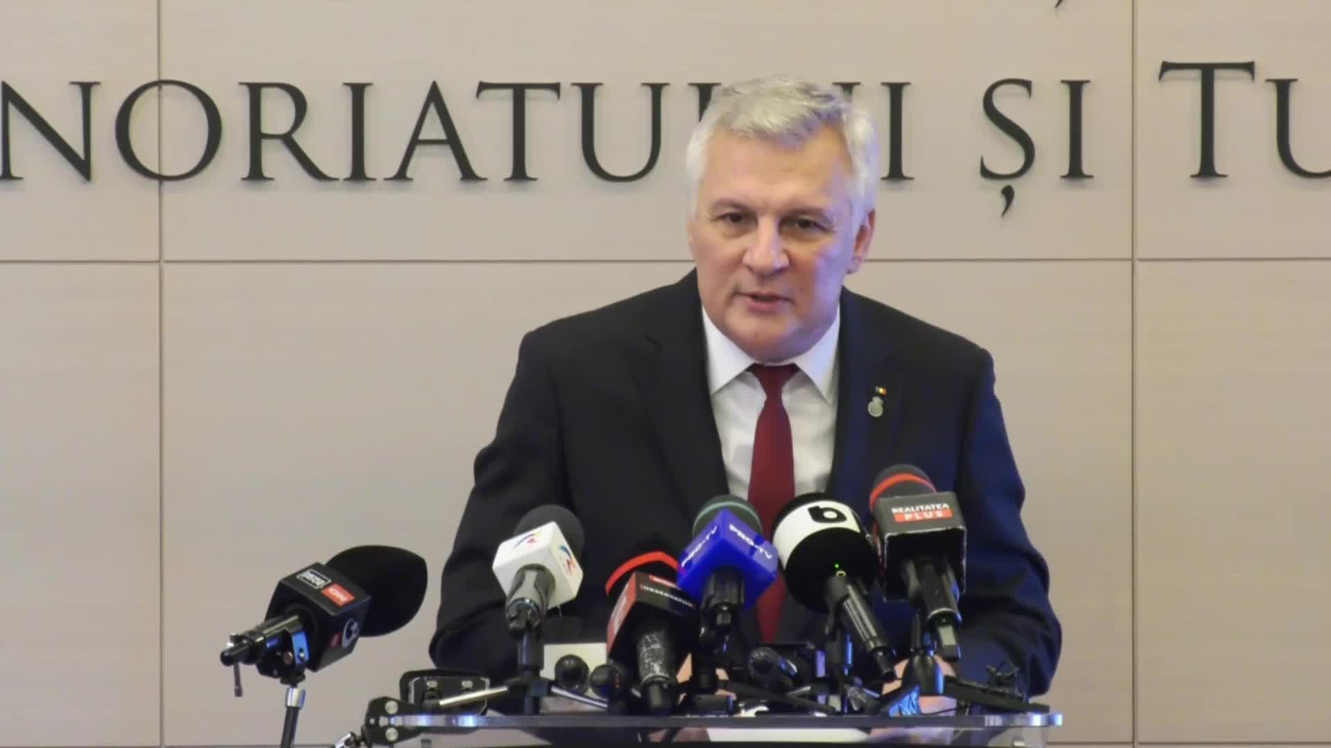 Conferință de presă susținută de ministrul Economiei, Digitalizării, Antreprenoriatului și Turismului al României, Daniel Zamfir