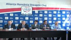 Conferință de presă susținută de ARD filiala Cluj Napoca