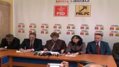 Conferință de presă cu participarea Ministrului Muncii, Familiei și Protecției Sociale,  Mariana Câmpeanu, vicepresedintelui PNL Cluj, Steluța Cătăniciu, și Chestorului Senatului, Alexandru Cordos