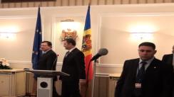 Conferință de presă susținută de Vlad Filat și Jose Manuel Barroso, președintele Comisiei Europene