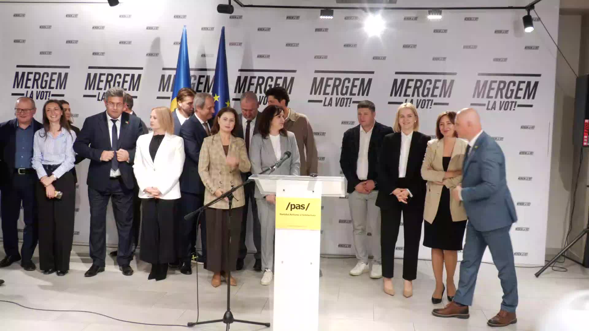 Conferință de presă susținută de Președintele PAS, Igor Grosu