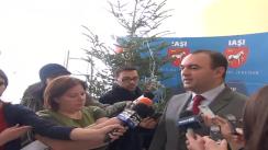 Declarațiile de presă al dl. Cristian Adomniței, Președintele Consiliului Județean Iași