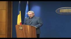 Conferință de presă susținută de viceprim-ministrul Liviu Dragnea cu tema: Situația din țară privind deszăpezirea și starea drumurilor