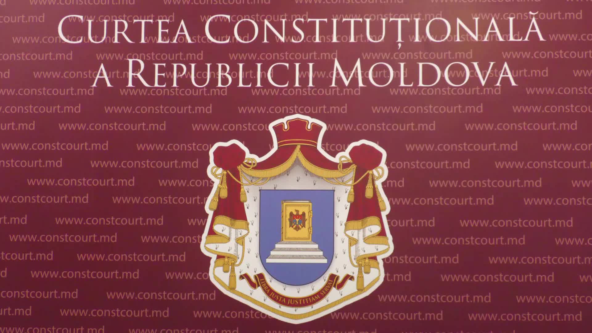 Briefing susținut de Președintele Curții Constituționale al Republicii Moldova, Domnica Manole