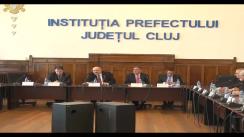 Întâlnirea de lucru dintre Prefectura județului Cluj și mediul academic clujean