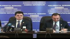 Conferință de presă susținută de reprezentanți ai Grupului parlamentar al PDL din 13 februarie 2013