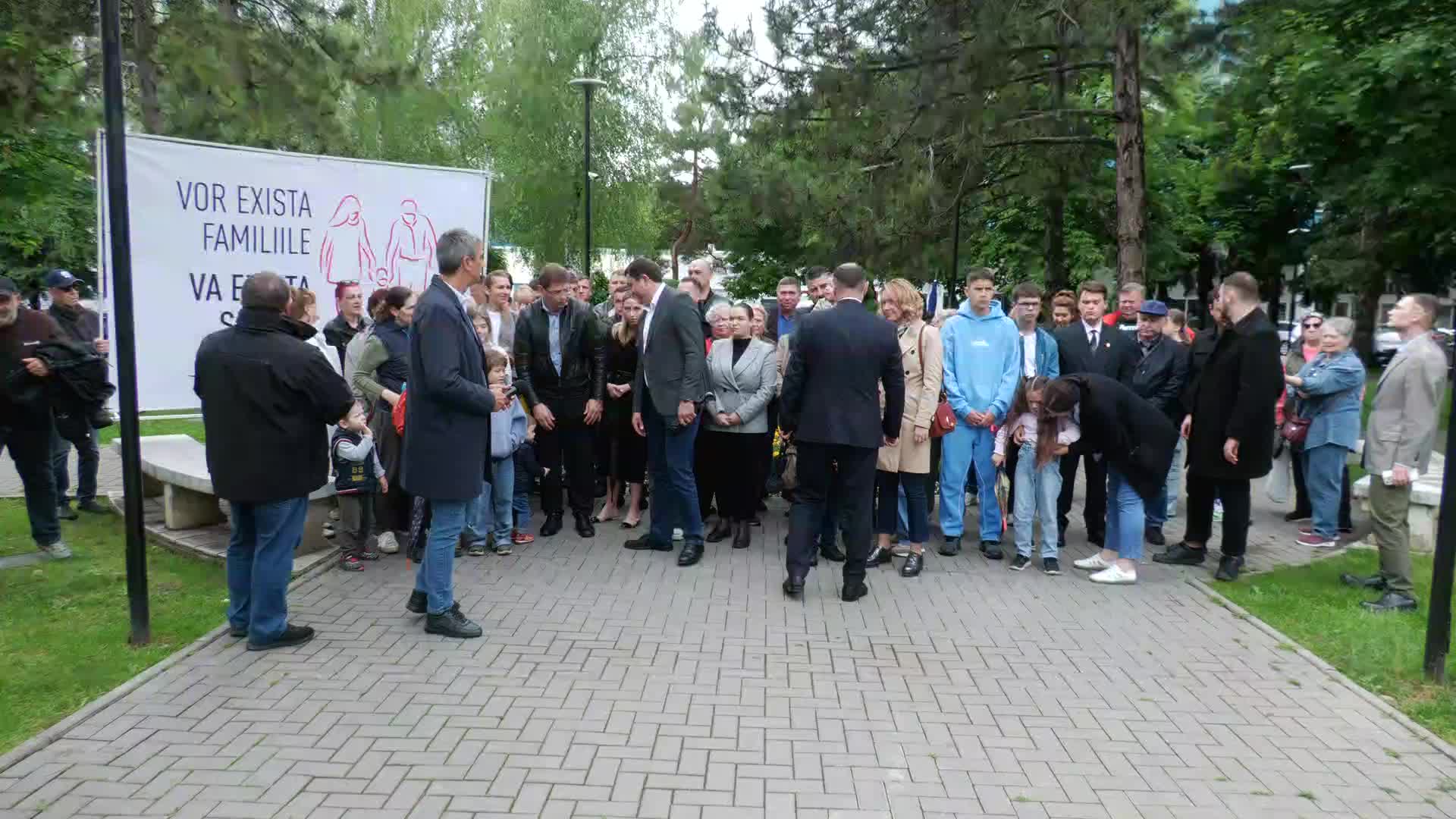Briefing de presă susținut de reprezentanții PSRM cu tema „Vor exista familiile, va exista și țara”