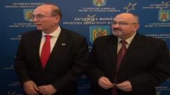 Declarații de presă cu ocazia vizitei Ambasadorului Statului Israel la București, Excelența Sa Dan Ben Eliezer, la Instituția Prefectului Cluj