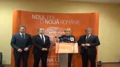 Conferință de presă susținută de Elena Udrea