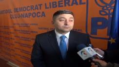 Declarații de presă oferite de Alin Tișe, senator PDL