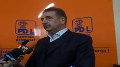 Declarațiile de presă al dl. Gabriel Surdu, Președintele filialei PDL Iași