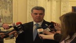 Declarație de presă susținută de președintele Camerei Deputaților, Valeriu Zgonea