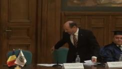 Discursul lui Trăian Băsescu în cadrul aniversării a 100 de ani de la înființarea Academiei de Studii Economice