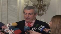 Declarațiile lui Călin Popescu Tăriceanu înainte de ședința Biroului Permanent Național al PNL din 3 aprilie 2013