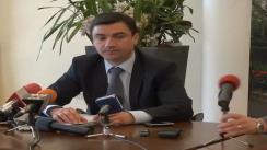 Conferință de presă susținută de viceprimarul Municipiului Iași, dl. Mihai Chirica