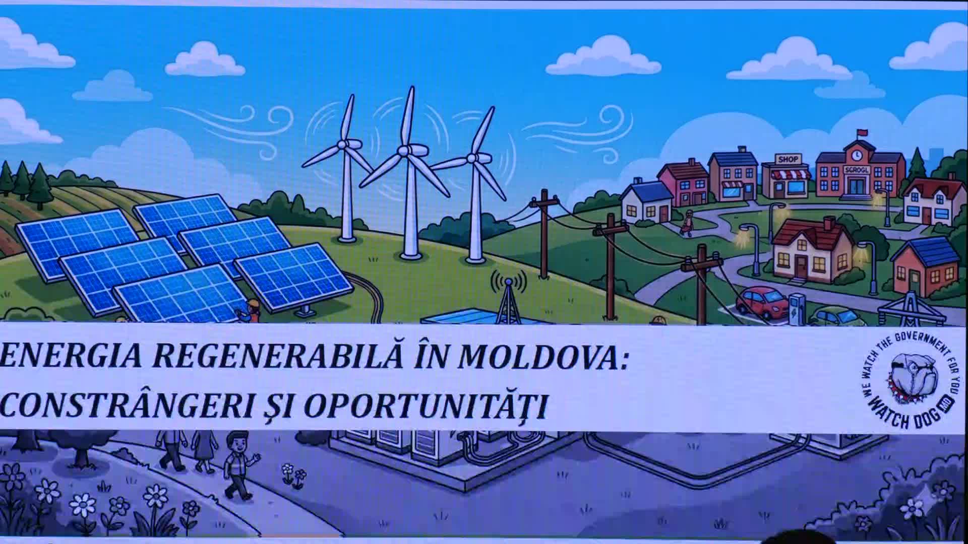 Energia regenerabilă - constrângeri şi perspective. Discuții tematice organizate de Comunitatea WatchDog.MD