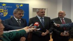 Declarații de presă oferite de Liviu Nicolae Dragnea, ministrul Dezvoltării Regionale și Administrației Publice