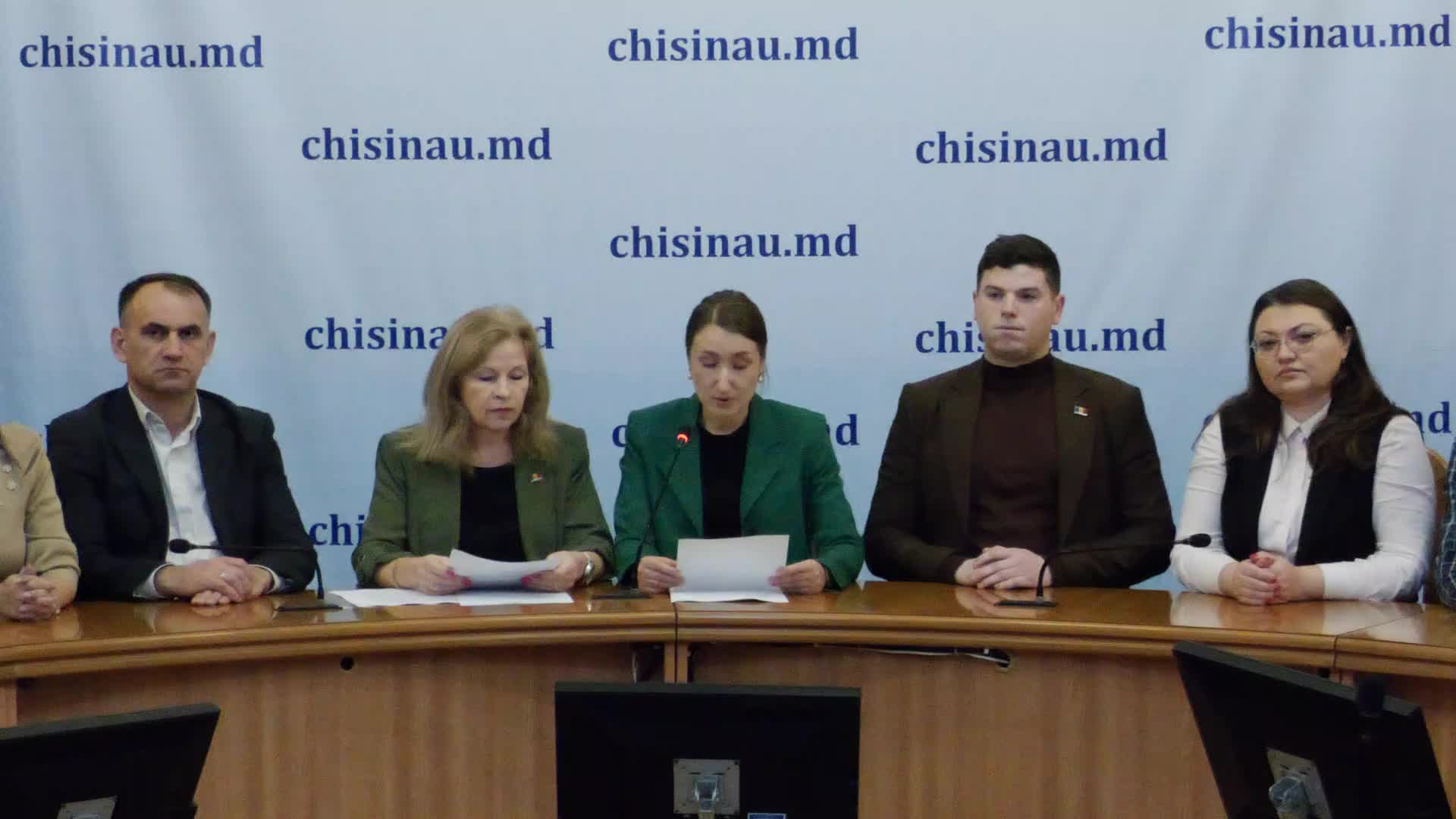 Conferință de presă susținută de fracțiunea PAS din Consiliul Municipal Chișinău