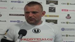 Declarații după meciul de Rugby între U Cluj și Farul Constanța. Etapa X SuperLiga CEC Bank