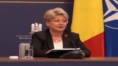  Briefing de presă pe teme de actualitate, susținut de purtătorul de cuvânt al Ministerului Afacerilor Externe, Brândușa Predescu