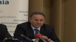 Conferință de presă susținută de viceprim-ministrul Liviu Dragnea la Iași
