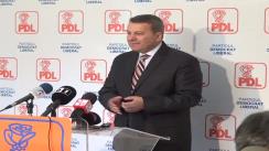 Conferință de presă susținută de deputatul PDL, Gheorghe Ialomițianu