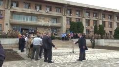 Ceremonie de marcare a "Zilei drapelului național" la Iași