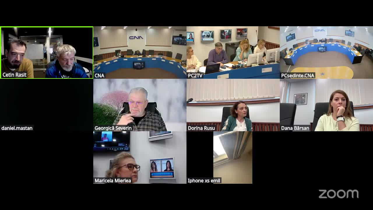 Ședința Consiliului Național al Audiovizualului din 3 decembrie 2025