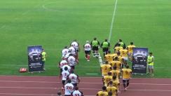 Meciul de Rugby între U Cluj vs CSM București Olimpia. Etapa XVII SuperLiga CEC Bank 