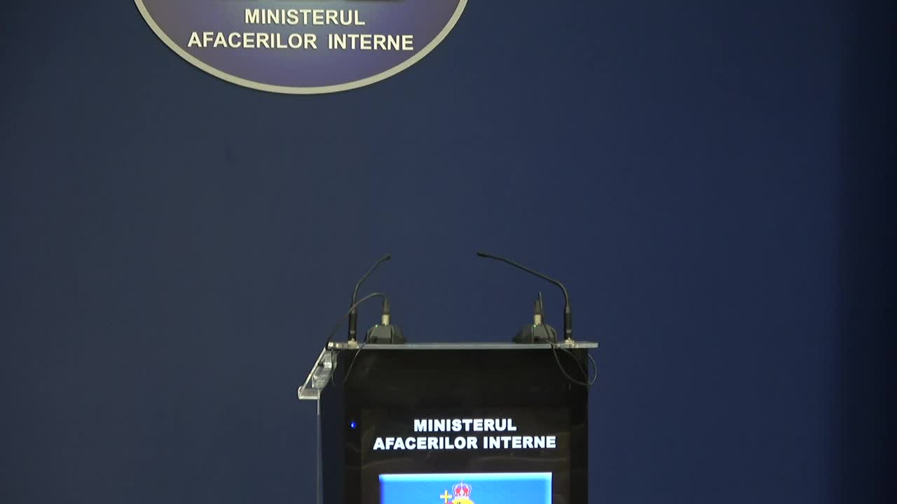 Declarații de presă organizate de Ministerul Afacerilor Interne al României despre misiunile structurilor MAI în contextul alegerilor prezidențiale și parțiale locale - ora 20:00
