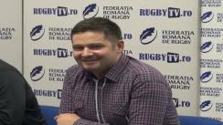 Emisiunea "Rugby Show" difuzată de rugbytv.ro din 16 octombrie 2013