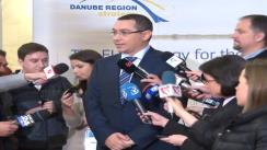 Conferință de presă susținută de Victor Ponta pe tema "Forum anual al Strategiei Uniunii Europene pentru Regiunea Dunării"