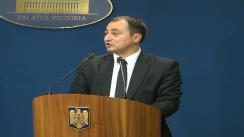Declarațiile lui Daniel Constantin după Ședința Guvernului României din 6 noiembrie 2013