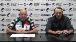 Emisiunea "Rugby Show" difuzată de rugbytv.ro din 11 decembrie 2013