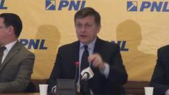 Conferință de presă după Biroul Politic Național al PNL din 9 ianuarie 2014