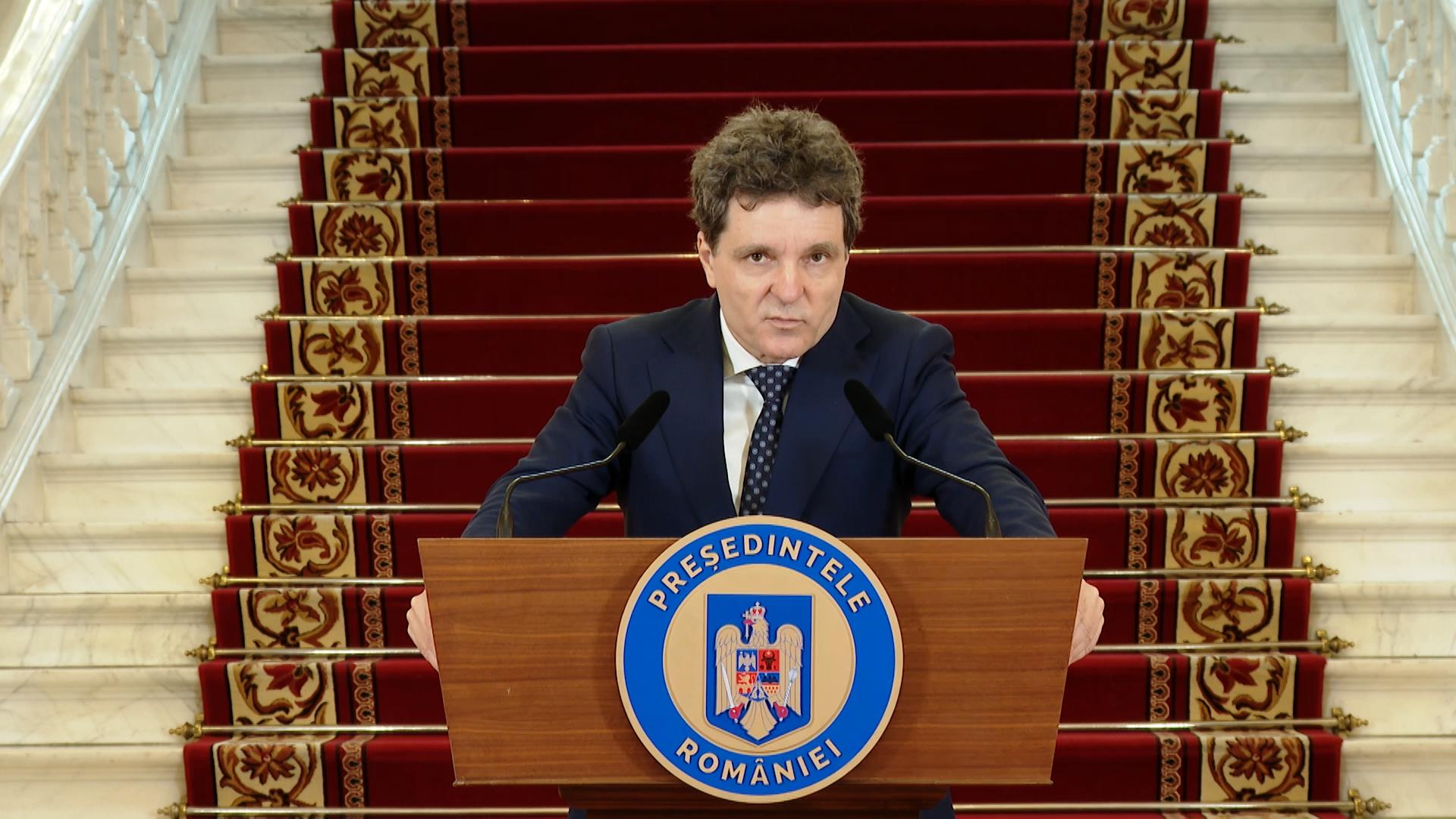 Declarație de presă susținută de președintele României, Nicușor Dan