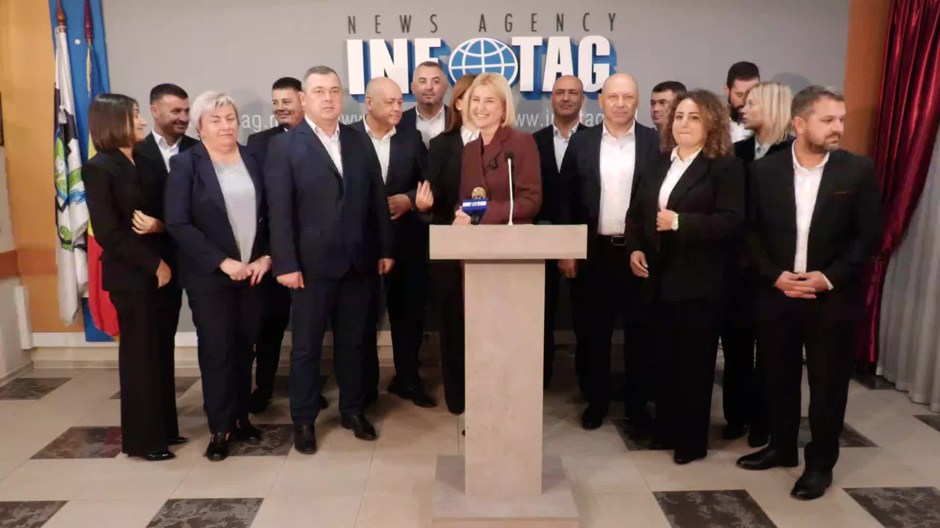 Briefing de presă susținut de Președinta Partidului Inima Moldovei, Irina Vlah