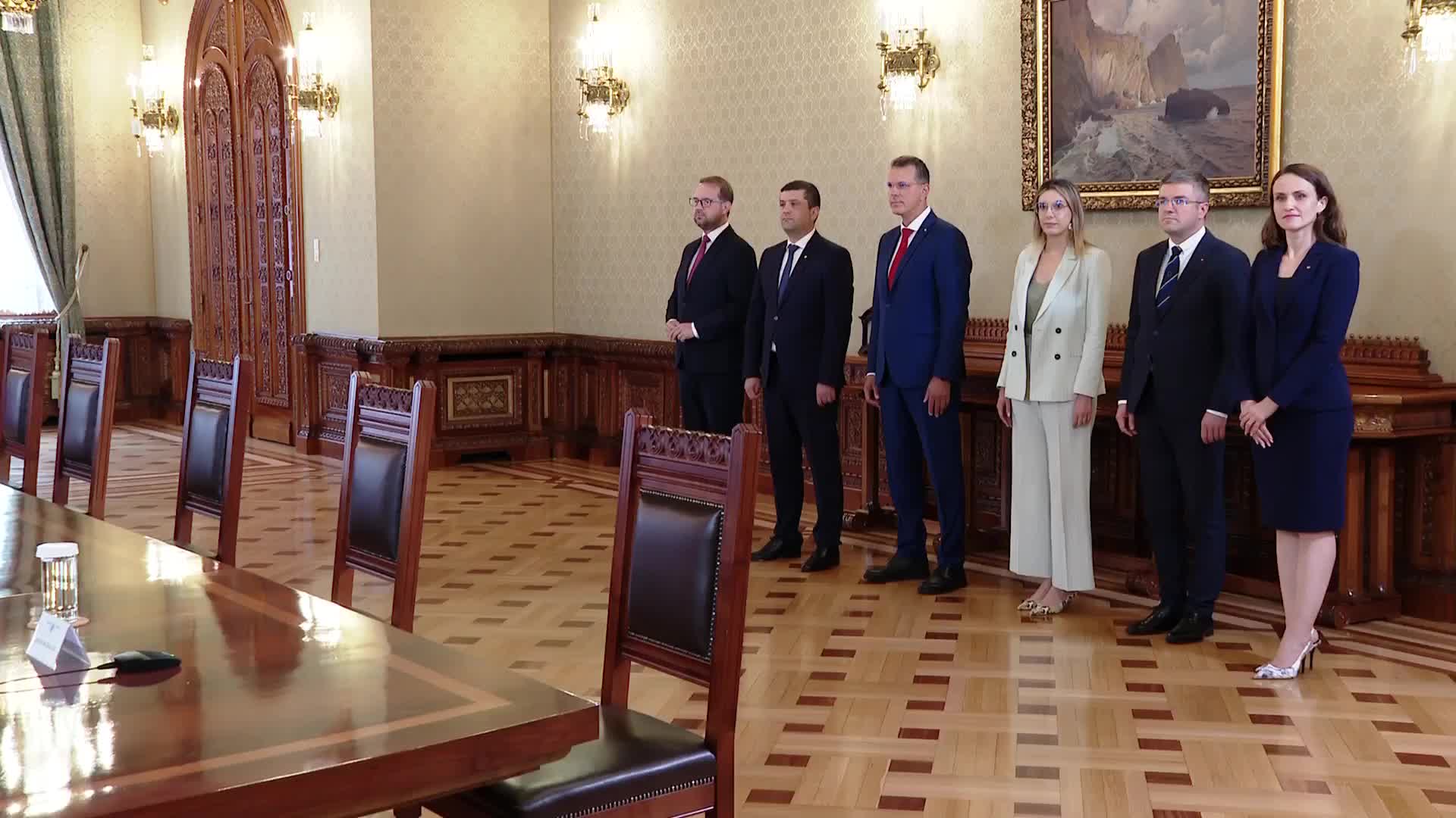 Consultări la Palatul Cotroceni cu partidele și formațiunile politice parlamentare - Uniunea Salvați România (USR)